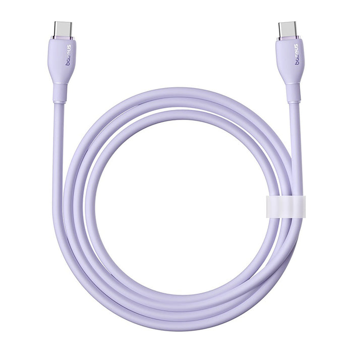 Baseus Pudding 100W USB-C - USB-C Cable 2m - Purple