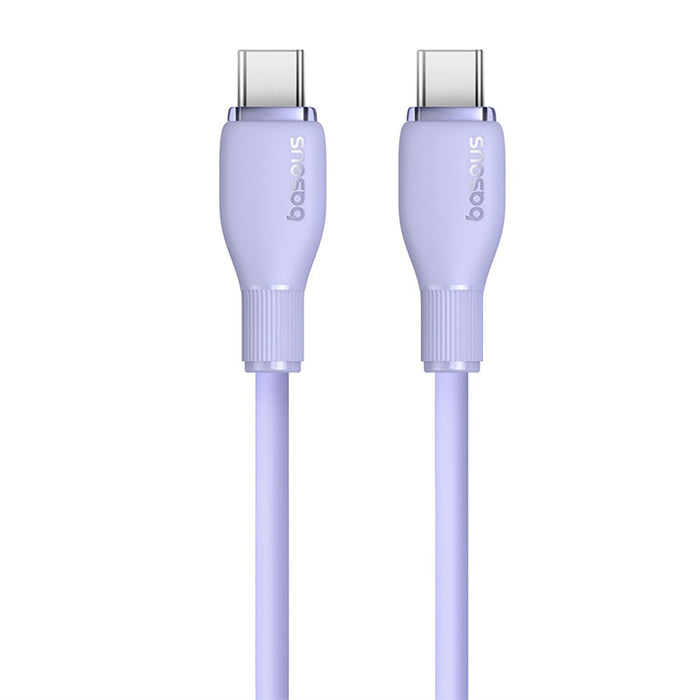 Baseus Pudding 100W USB-C - USB-C Cable 2m - Purple