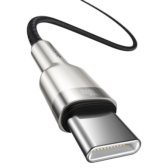 Cable USB-C to USB-C Baseus Cafule, 100W, 2m (black)