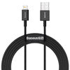 Baseus Superior Series Cable USB to iP 2.4A 2m (black)