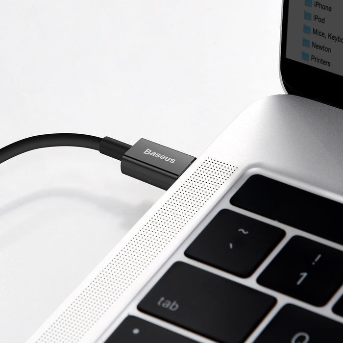 Baseus Superior Series Cable USB-C to iP, 20W, PD, 2m (black)