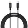Baseus Superior Series Cable USB-C to iP, 20W, PD, 2m (black)
