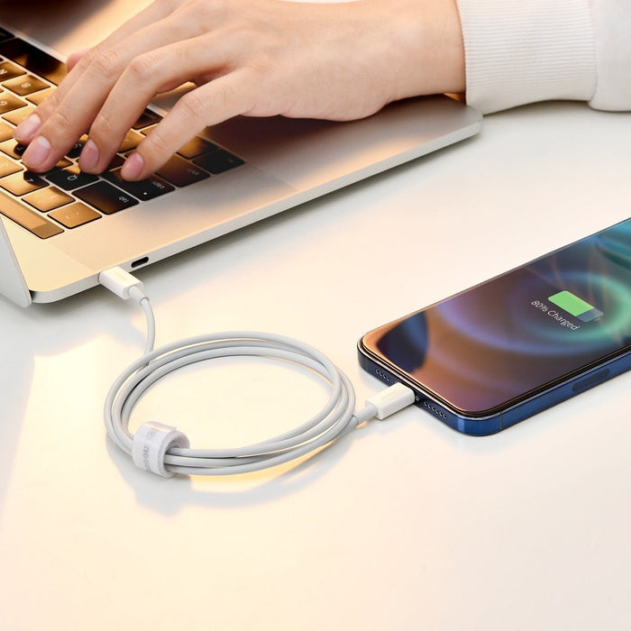 Baseus Superior Series Cable USB-C to Lightning, 20W, PD, 1m (white)