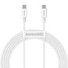 Baseus Superior Series Cable USB-C to USB-C, 100W, 2m (white)