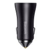 Baseus Golden Contactor Pro car charger, 2x USB-C, 40W (Dark Gray)