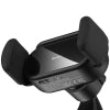 Solar Electric Car Phone Holder Baseus Steel Cannon Pro (Black)