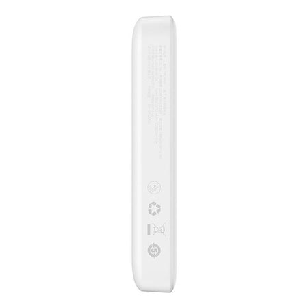 Powerbank Baseus Magnetic, 10000mAh, USB-C 20W, MagSafe (white)