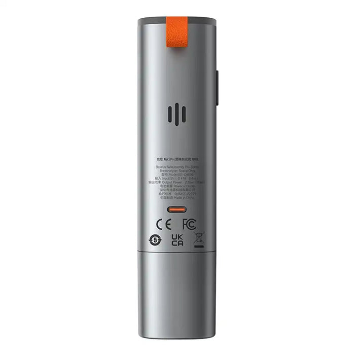 Electronic Breathalyzer Baseus SafeJourney Pro (Grey)