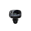 Baseus FM Transmitter T typed Bluetooth 2xUSB microSD (Black)