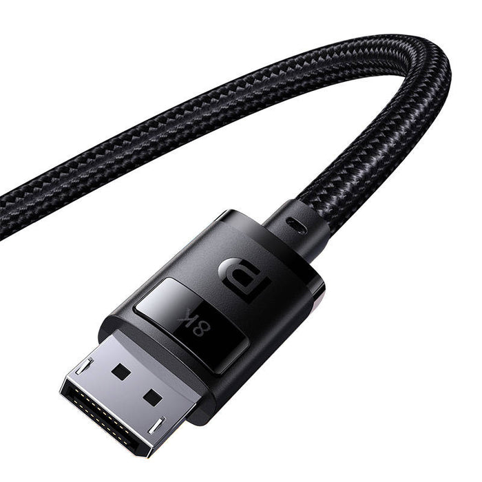 DP 8K to DP 8K cable Baseus High Definition 1.5 m (black)