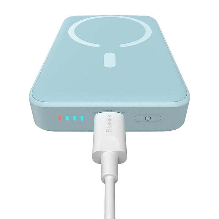 Powerbank Baseus Magnetic Mini 10000mAh, USB-C  20W MagSafe (blue)