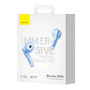Earphones TWS Baseus Bowie WX5 (blue)