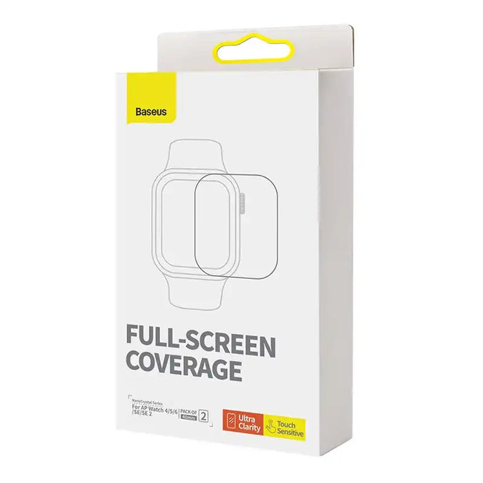 Baseus 40mm Protective Film for AP Watch 4/5/6/SE/SE 2, Clear