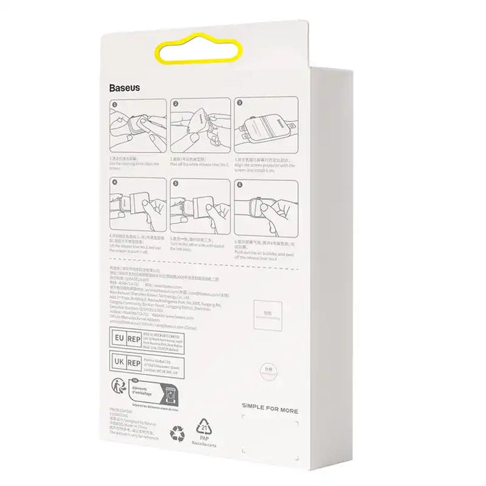 Baseus 41mm Protective Film for AP Watch 7/8, Clear