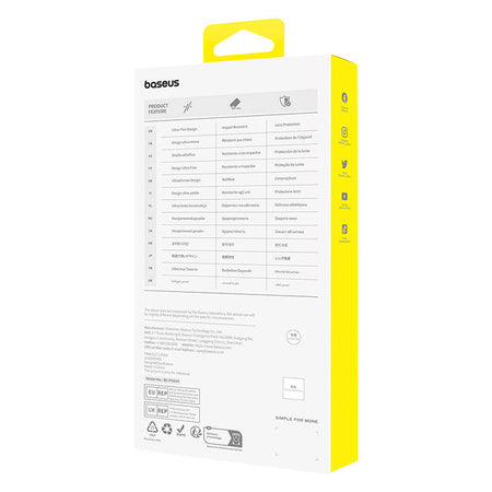 Magnetic Phone Case for iPhone 15 ProMax Baseus CyberLoop Series (Black)