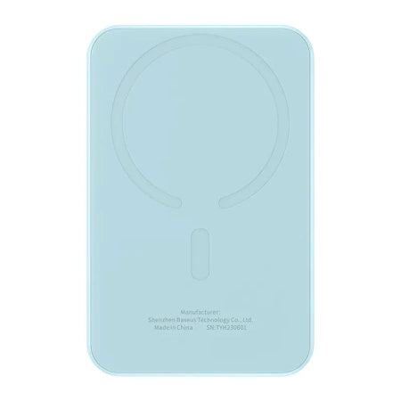 Magnetic Mini Powerbank Baseus 5000mAh, USB-C 20W (blue)