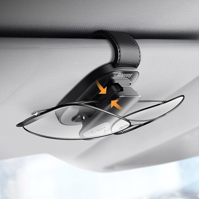 Baseus Car Holder Glasses Clip Silver (ACYJN-B0S)