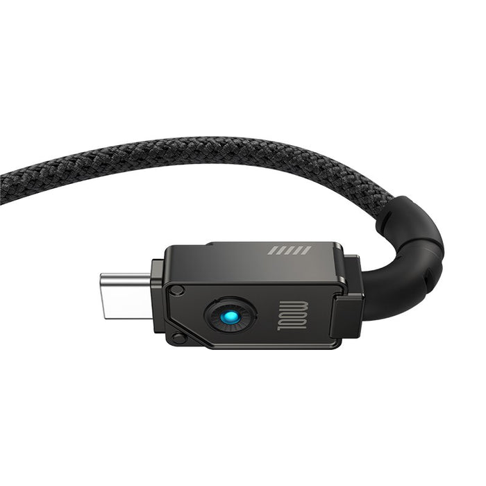 Baseus Unbreakable USB cable 1 m USB A USB C Black