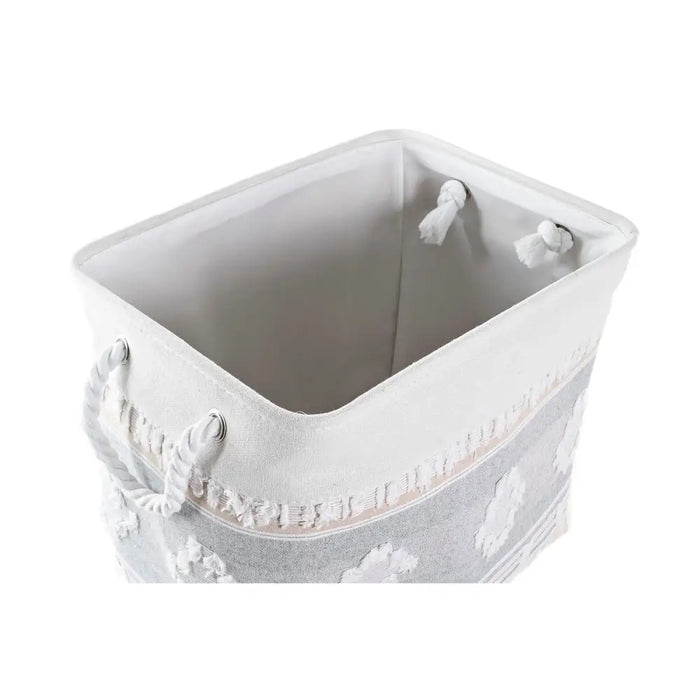 Basket set DKD Home Decor 45 x 35 x 40 cm Grey - Баня<<<Дом Градина<<<BigBuy&&&Аксесоари и кранчета<<<Баня<<<Дом