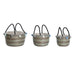 Basket set DKD Home Decor Pompoms 43 x 43 x 43 cm - Баня<<<Дом Градина<<<BigBuy&&&Аксесоари и кранчета<<<Баня<<<Дом