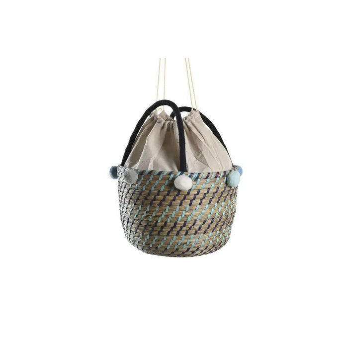 Basket set DKD Home Decor Pompoms 43 x 43 x 43 cm - Баня<<<Дом Градина<<<BigBuy&&&Аксесоари и кранчета<<<Баня<<<Дом