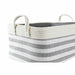 Basket set DKD Home Decor Stripes 40 x 30 x 23 cm Grey - Баня<<<Дом Градина<<<BigBuy&&&Аксесоари и