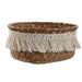 Basket set Home ESPRIT Natural Fibre Boho Worn 16 x 16 x 6 cm - Баня<<<Дом Градина<<<BigBuy&&&Аксесоари и