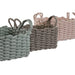 Basket set Home ESPRIT Rope 28 x 28 x 18 cm - Баня<<<Дом Градина<<<BigBuy&&&Аксесоари и кранчета<<<Баня<<<Дом