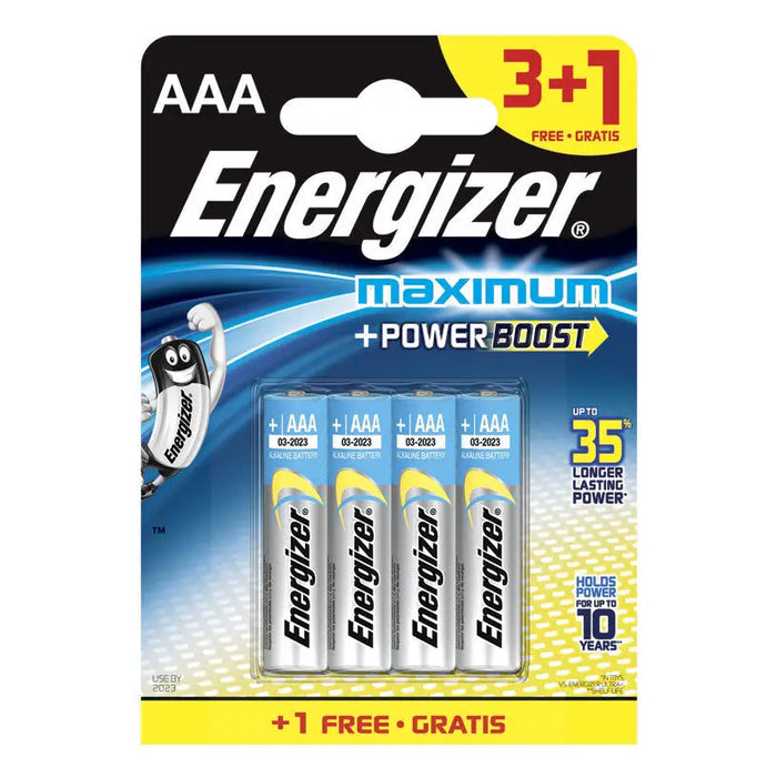 BAT.ENERGIZER MAX PLUS AAA/1.5 ENERGIZER MAX PLUS AAA - Батерии<<<Батерии и