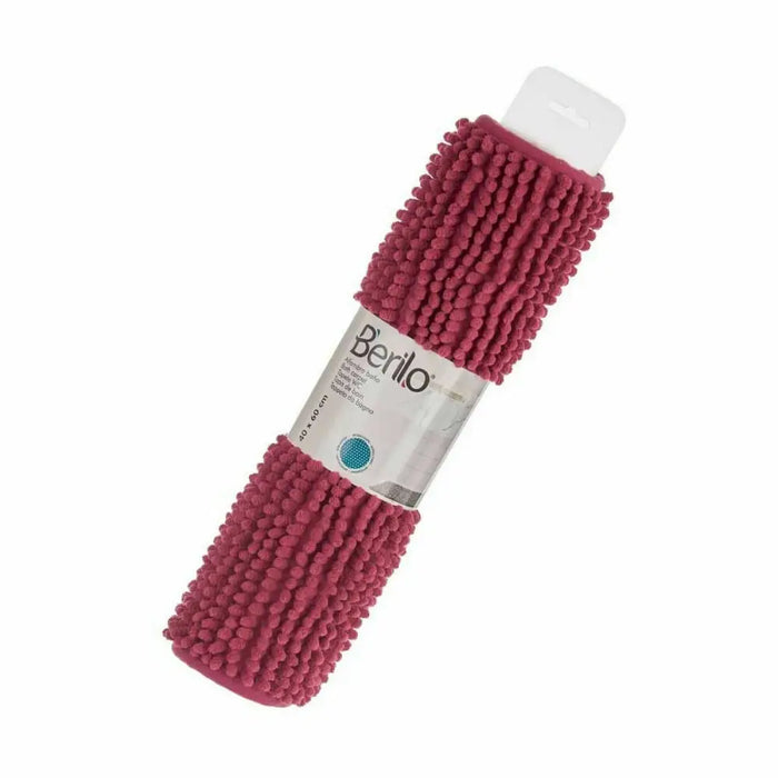 Bath rug Berilo Burgundy 60 x 40 x 2 cm 11 x 11 x 47 cm (12 Units) - Баня<<<Дом Градина<<<BigBuy&&&Завеси и