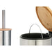Bath Set Berilo Silver Bamboo Stainless steel polypropylene 25 x 28 x 20 cm 28,5 x 28 x 18 cm 2 Pieces (6 Units)