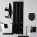 Bath Set TODAY HOY Black Plastic Modern (5 Units) - Баня<<<Дом Градина<<<BigBuy&&&Аксесоари и кранчета<<<Баня<<<Дом