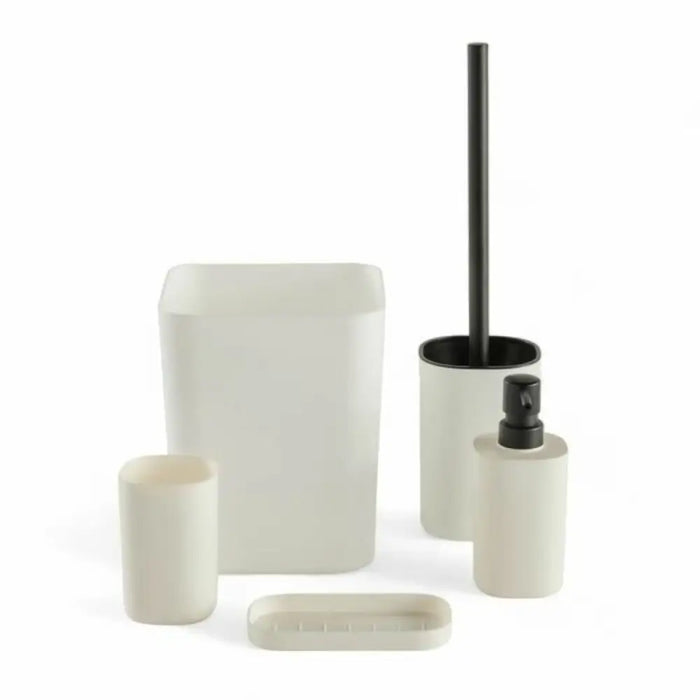Bath Set TODAY HOY White Plastic Modern (5 Units) - Баня<<<Дом Градина<<<BigBuy&&&Аксесоари и кранчета<<<Баня<<<Дом