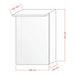 BATHROOM CABINET WITH MIRROR GERA VANESSA 40 - Мебели<<<Мебели и огледала за баня<<<Баня<<<Praktiker