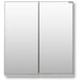 BATHROOM CABINET WITH MIRROR HEIGHT POLI 55 - Мебели<<<Мебели и огледала за баня<<<Баня<<<Praktiker&&&Мебели за