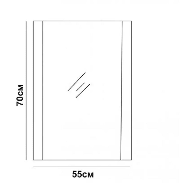 BATHROOM CABINET WITH MIRROR INTER CERAMIC DIVA - Мебели<<<Мебели и огледала за баня<<<Баня<<<Praktiker&&&Мебели за