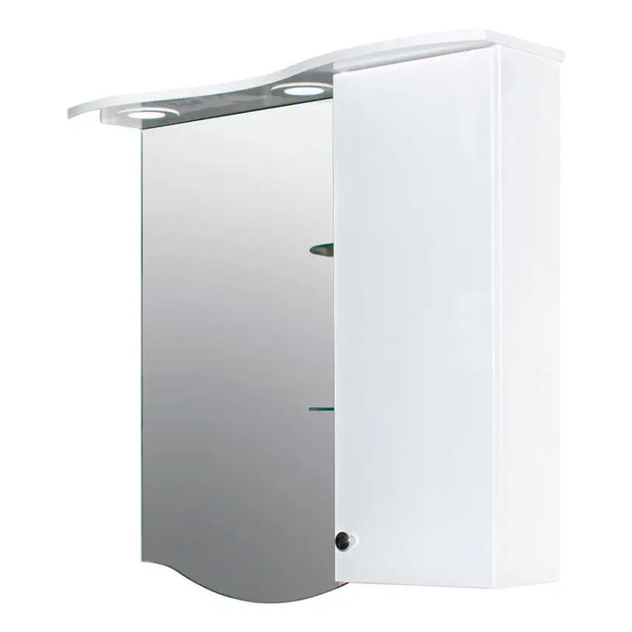BATHROOM CABINET WITH MIRROR RIGHT VICARD ELEKTRA - Мебели<<<Мебели и огледала за баня<<<Баня<<<Praktiker&&&Мебели за