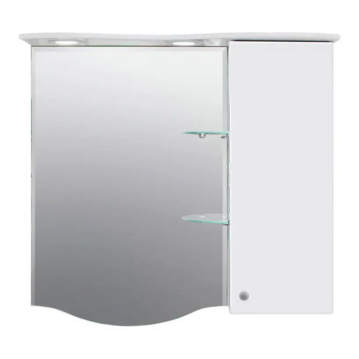BATHROOM CABINET WITH MIRROR RIGHT VICARD ELEKTRA - Мебели<<<Мебели и огледала за баня<<<Баня<<<Praktiker&&&Мебели за