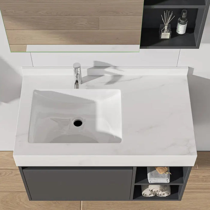 BATHROOM CABINET WITH SYNCHRO WASHBASIN - Мебели<<<Мебели и огледала за баня<<<Баня<<<Praktiker