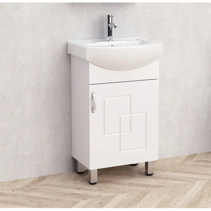 BATHROOM CABINET WITH WASHBASIN INTER CERAMIC EVORA - Мебели<<<Мебели и огледала за баня<<<Баня<<<Praktiker