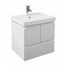 BATHROOM CABINET WITH WASHBASIN INTER CERAMIC LORIS 6060 - Мебели<<<Мебели и огледала за