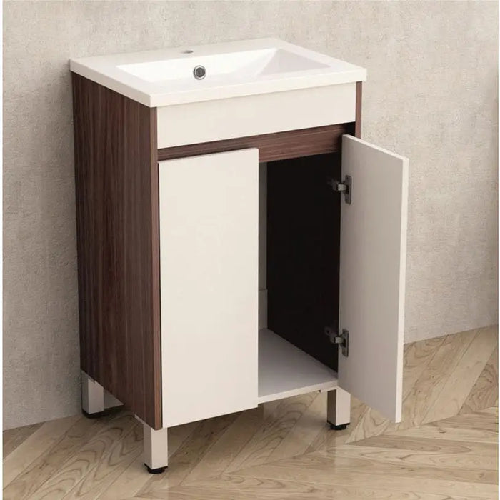 BATHROOM CABINET WITH WASHBASIN INTER CERAMIC MONTE - Мебели<<<Мебели и огледала за баня<<<Баня<<<Praktiker&&&Мебели за