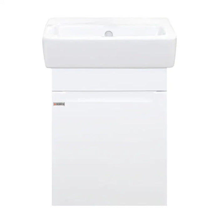 BATHROOM CABINET WITH WASHBASIN VYSOTA LUNA 40 - Мебели<<<Мебели и огледала за баня<<<Баня<<<Praktiker&&&Мебели за