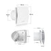 BATHROOM FAN BOSCH 1500 W 125 - Вентилатори за баня<<<Вентилатори за баня и аксесоари<<<Баня<<<Praktiker