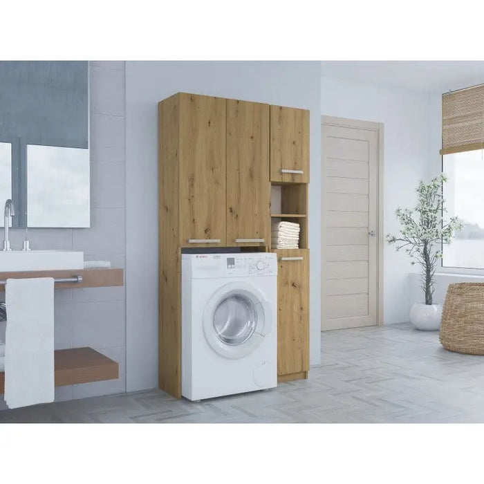 Bathroom set Marpol DD Cabinet Oak Artisan - Bathroom shelvesMLA-REG<<<Bathroom furnitureMLA<<<ActionPL