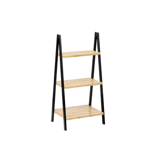 Bathroom Shelves Berilo Black Natural 40,3 x 81,5 x 30 cm - Баня<<<Дом Градина<<<BigBuy&&&Аксесоари и