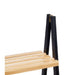 Bathroom Shelves Berilo Black Natural 40,3 x 81,5 x 30 cm - Баня<<<Дом Градина<<<BigBuy&&&Аксесоари и