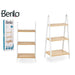 Bathroom Shelves Berilo White Natural 40,3 x 81,5 x 30 cm - Баня<<<Дом Градина<<<BigBuy&&&Аксесоари и