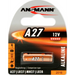 Batteries ANSMANN 12V A27 1B ANS 1516-0001 - Батерии<<<Аксесоари за телевизори<<<Аксесоари<<<TechMart&&&Батерии<<<Фото