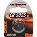 Batteries ANSMANN CR2025 1B 5020142 - Батерии<<<Аксесоари за телевизори<<<Аксесоари<<<TechMart&&&Батерии<<<Фото и Видео